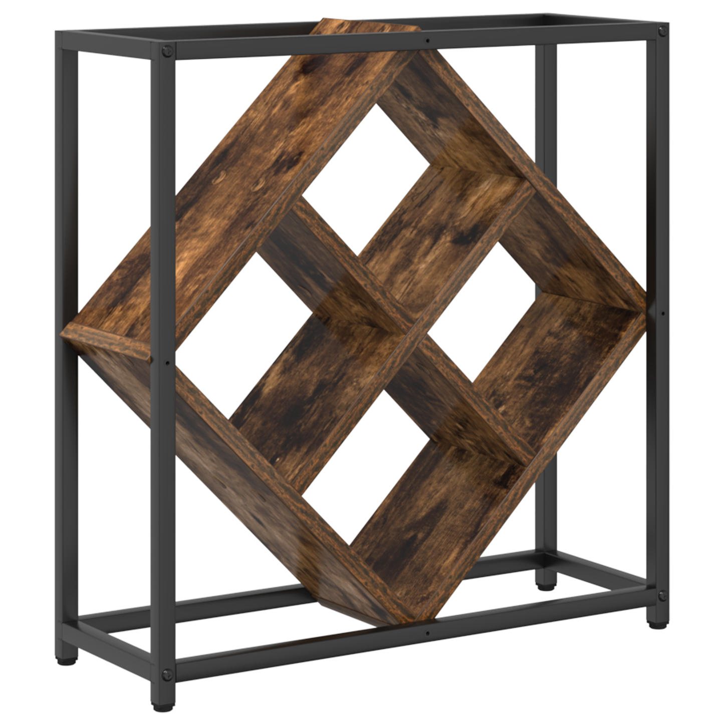 Vinhylde Røget Eg 51X18X52,5 Cm Konstrueret Træ