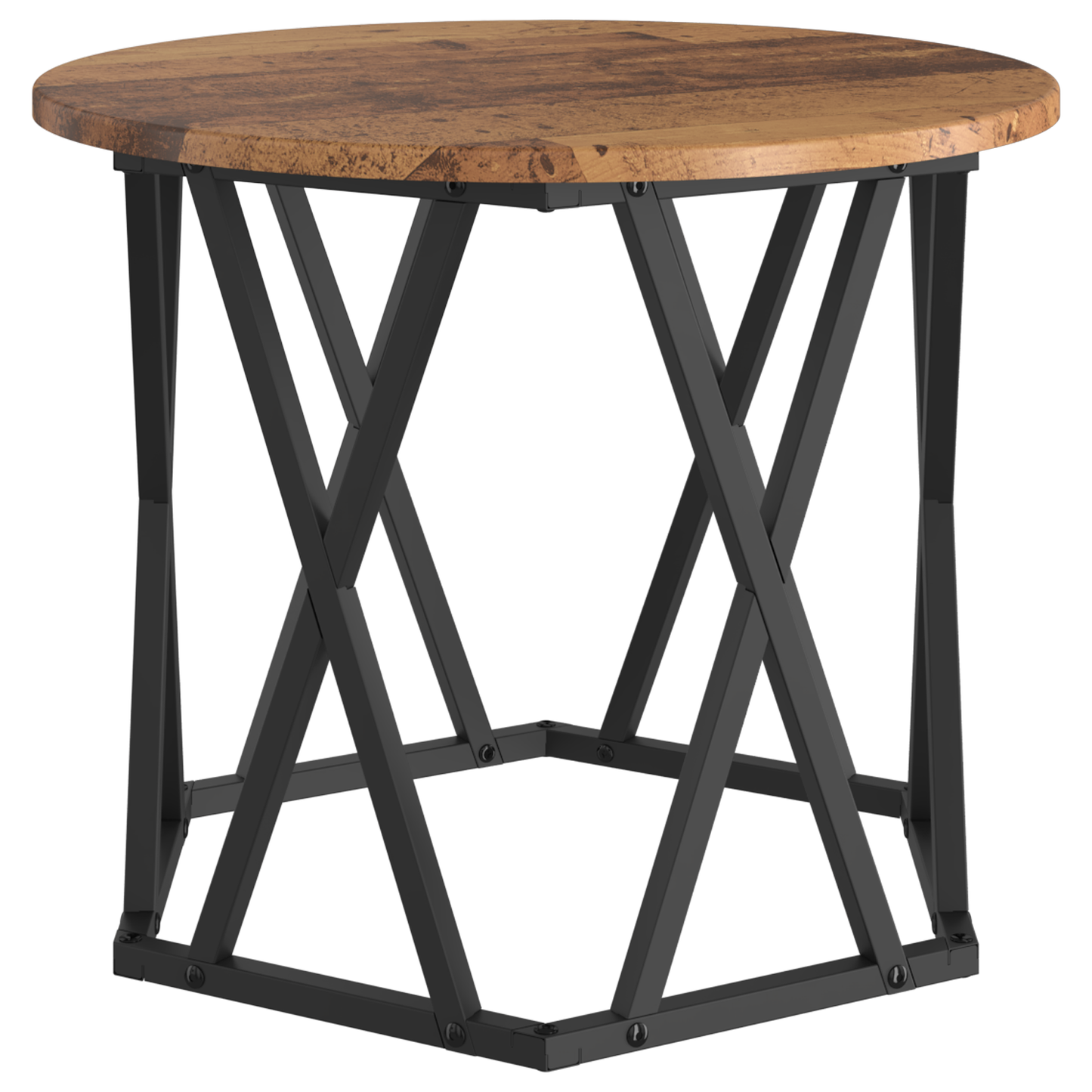 Nesting Side Tables 2 Stk Gammelt Træ Ingeniørtræ
