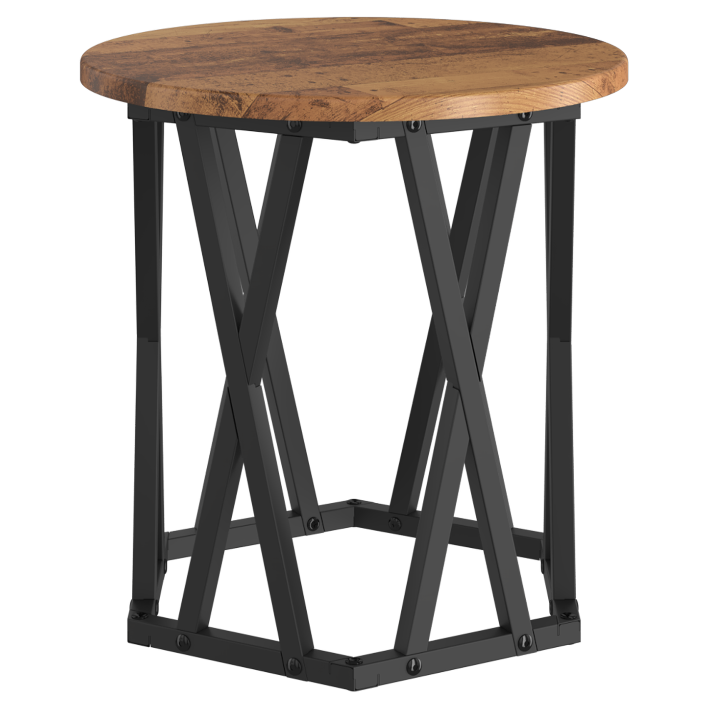 Nesting Side Tables 2 Stk Gammelt Træ Ingeniørtræ
