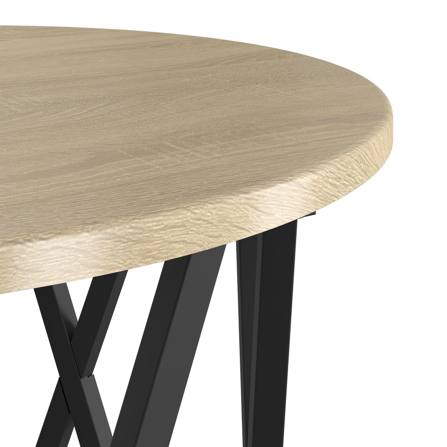 Nesting Side Tables 3 Pcs Sonoma Eg Konstrueret Træ