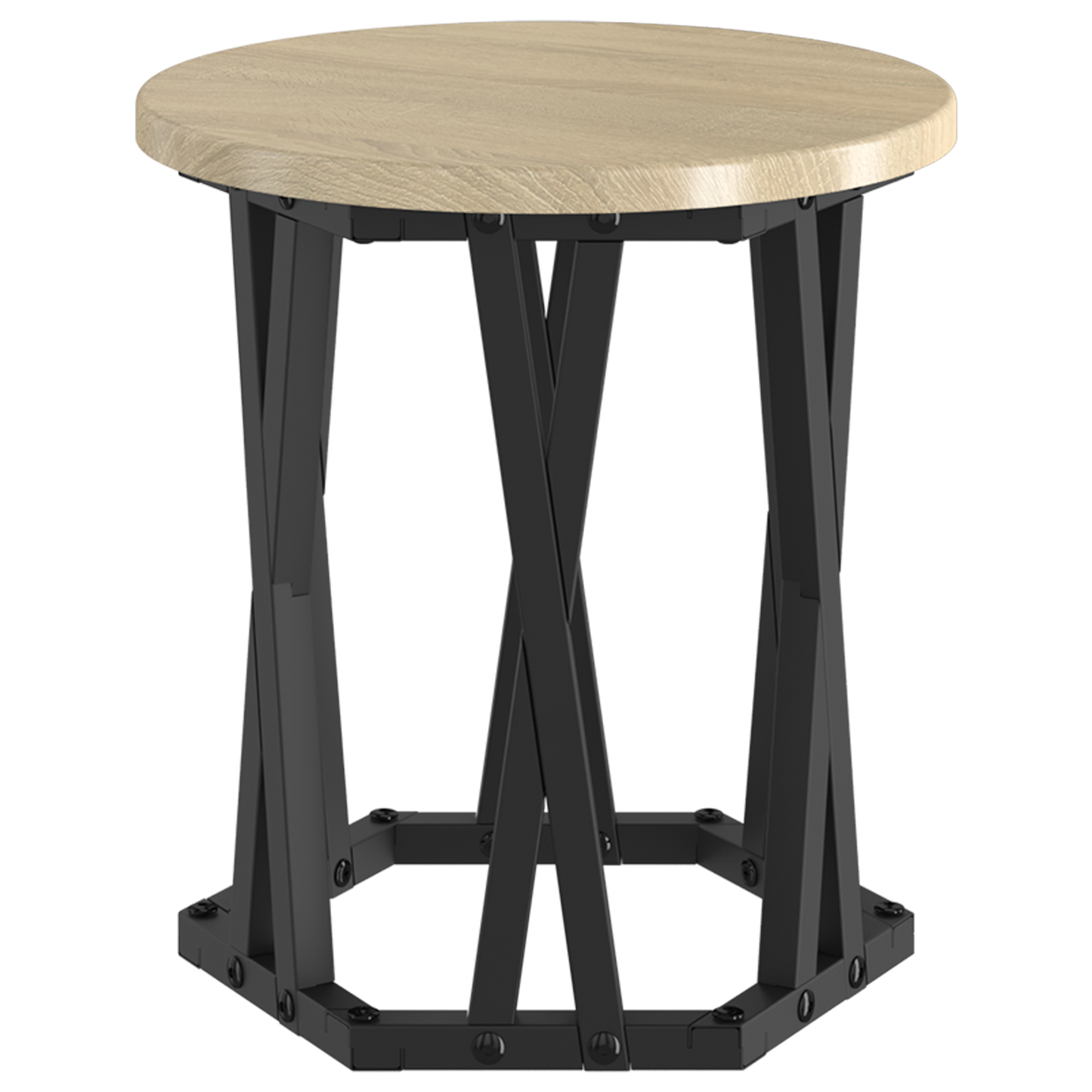 Nesting Side Tables 3 Pcs Sonoma Eg Konstrueret Træ