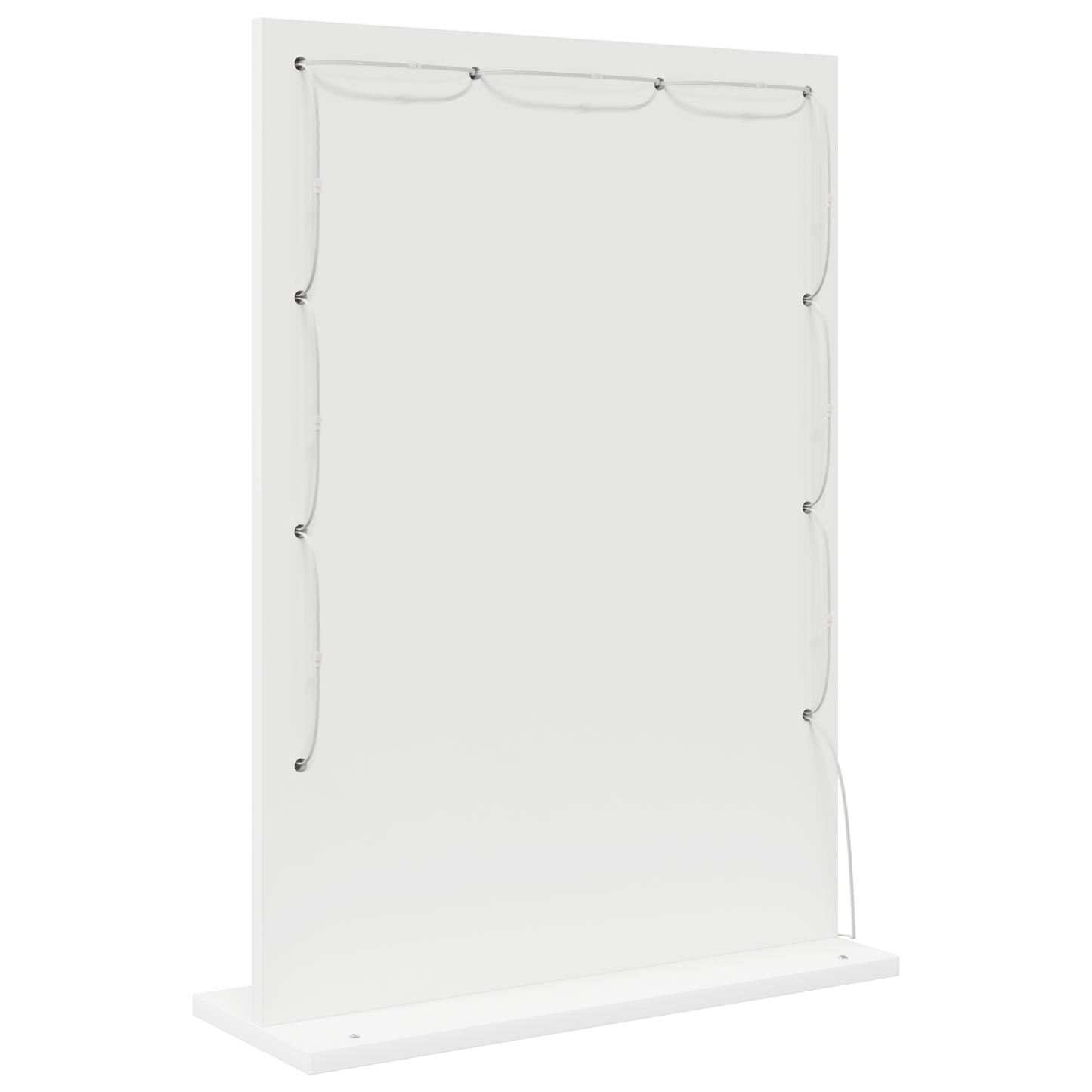 Vaskeskab Spejl Hvid 70 X 50 X 18 Cm Konstrueret Træ Og Glas - Billede 3