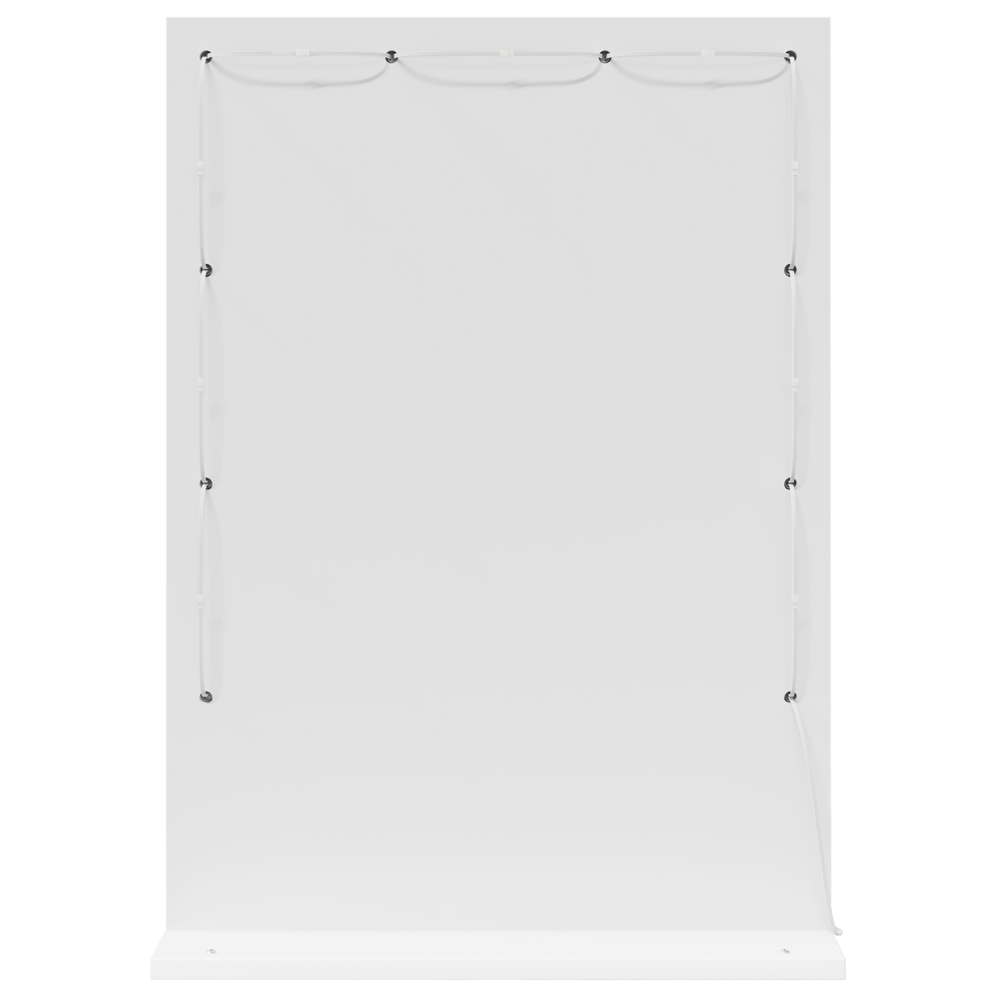 Vaskeskab Spejl Hvid 70 X 50 X 18 Cm Konstrueret Træ Og Glas - Billede 4