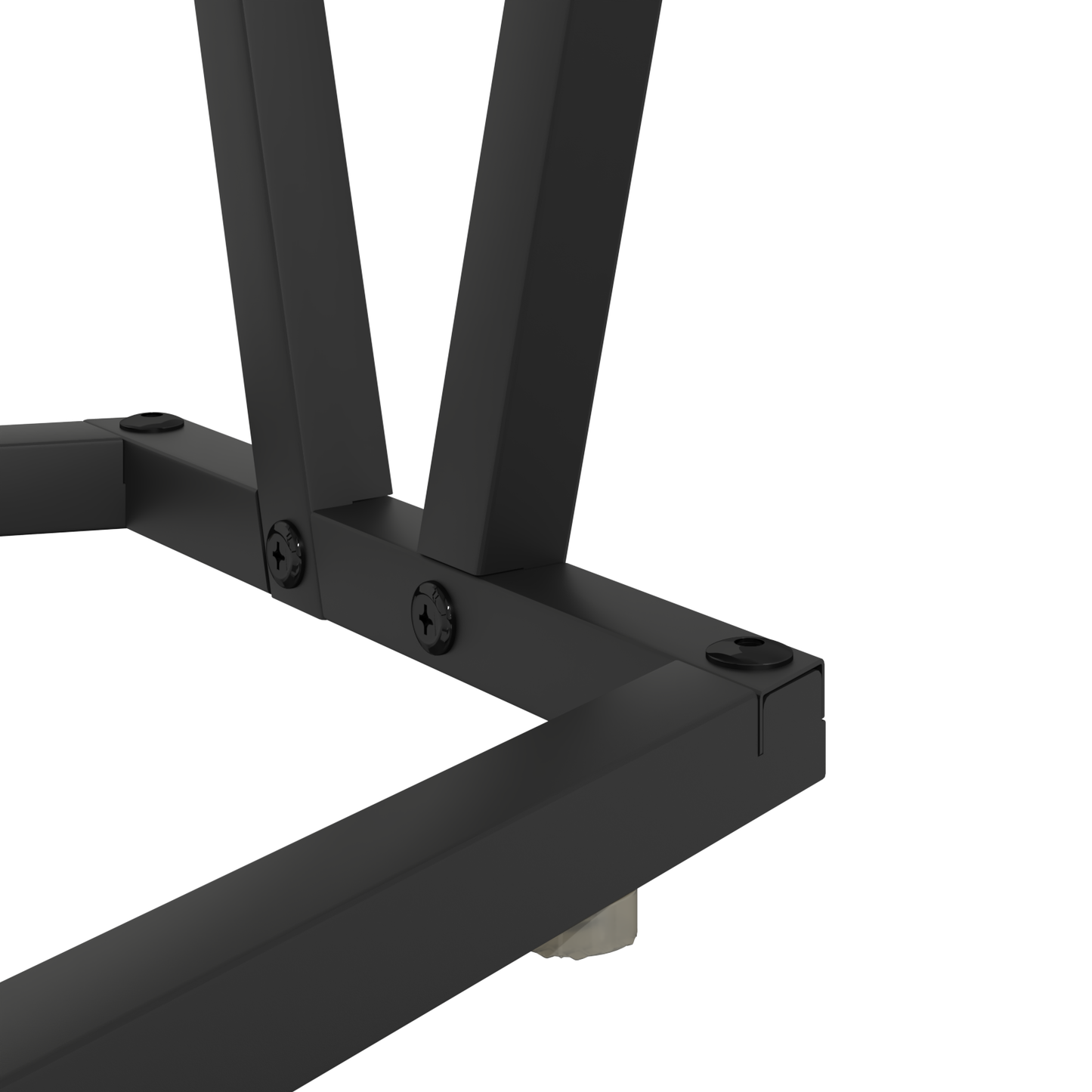 Sofabord Røget Eg 80X40X40,5 Cm Ingeniørtræ Og Metal