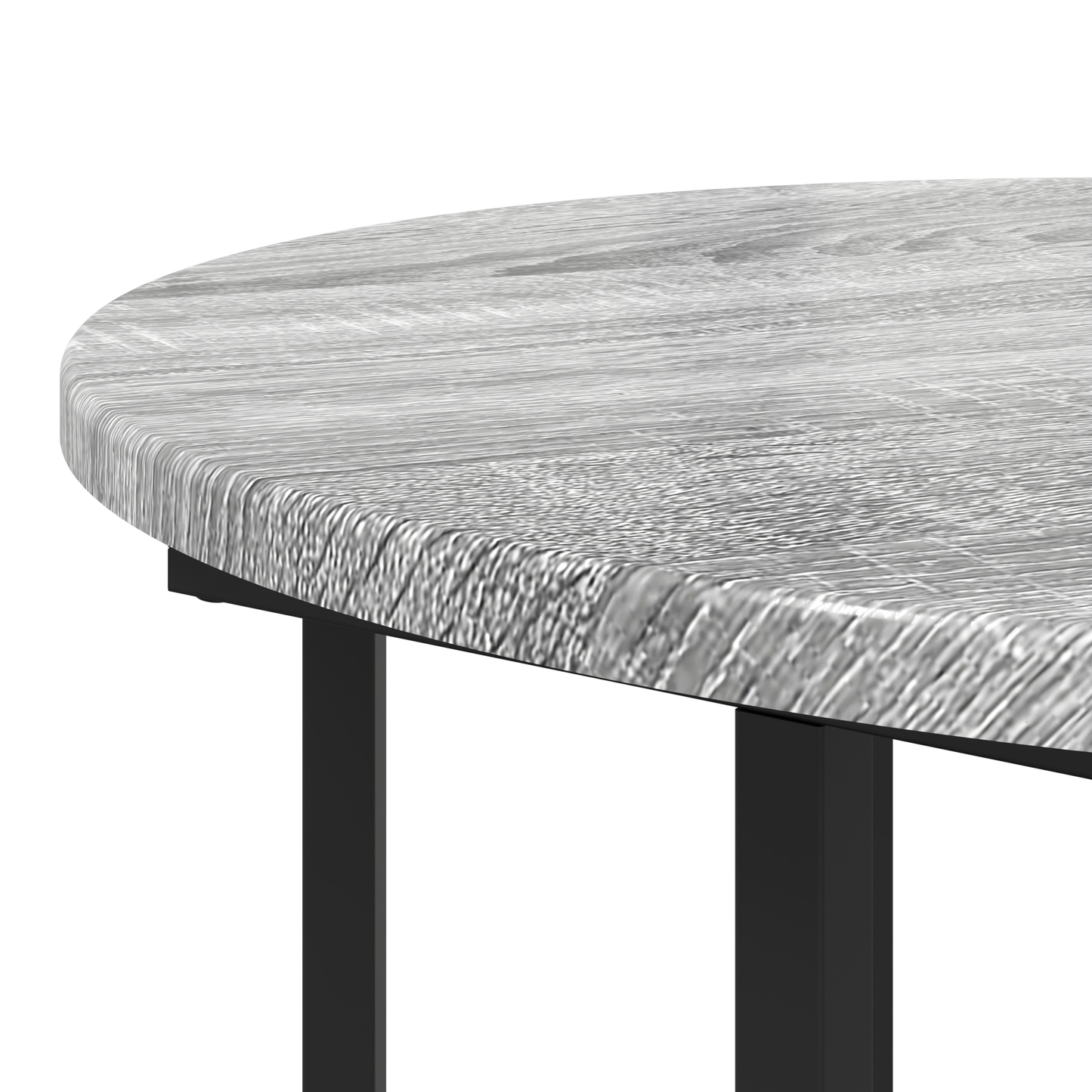 Sidebord 2 Stk Grå Sonoma Træ Og Metal