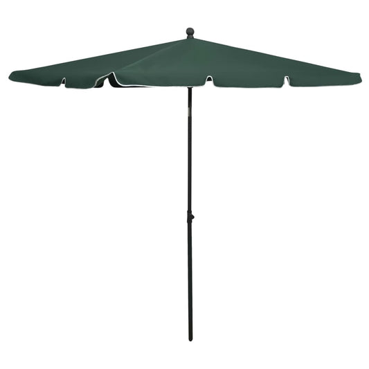 Haveparasol 210x140 cm – UV-beskyttelse & stabilitet