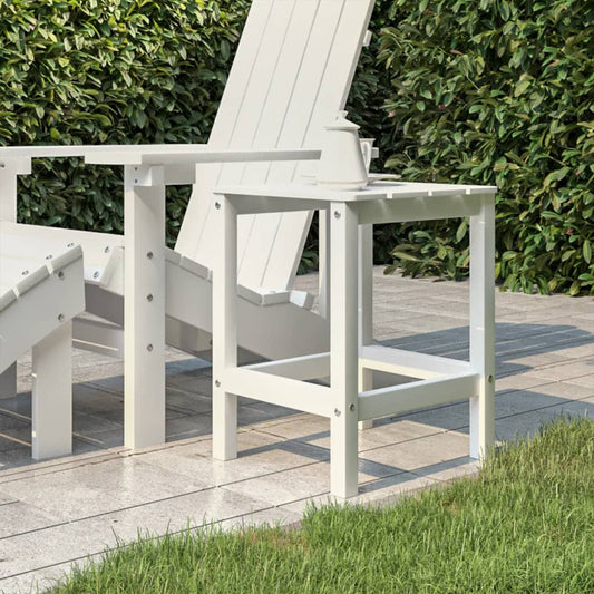 Adirondack havebord i HDPE – kompakt og vejrbestandigt