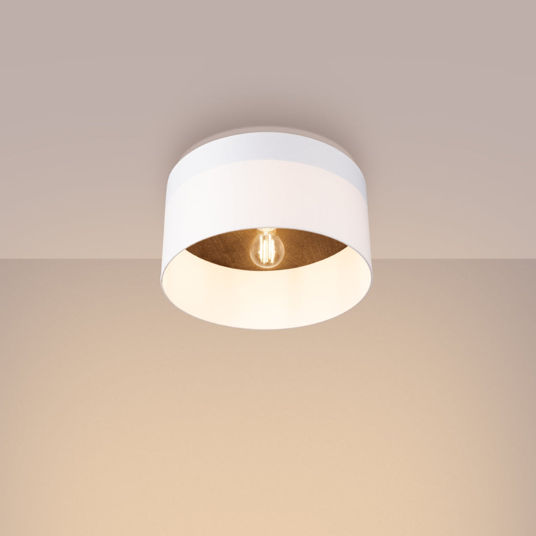 Loftlampe TELESTO /mørkebrun
