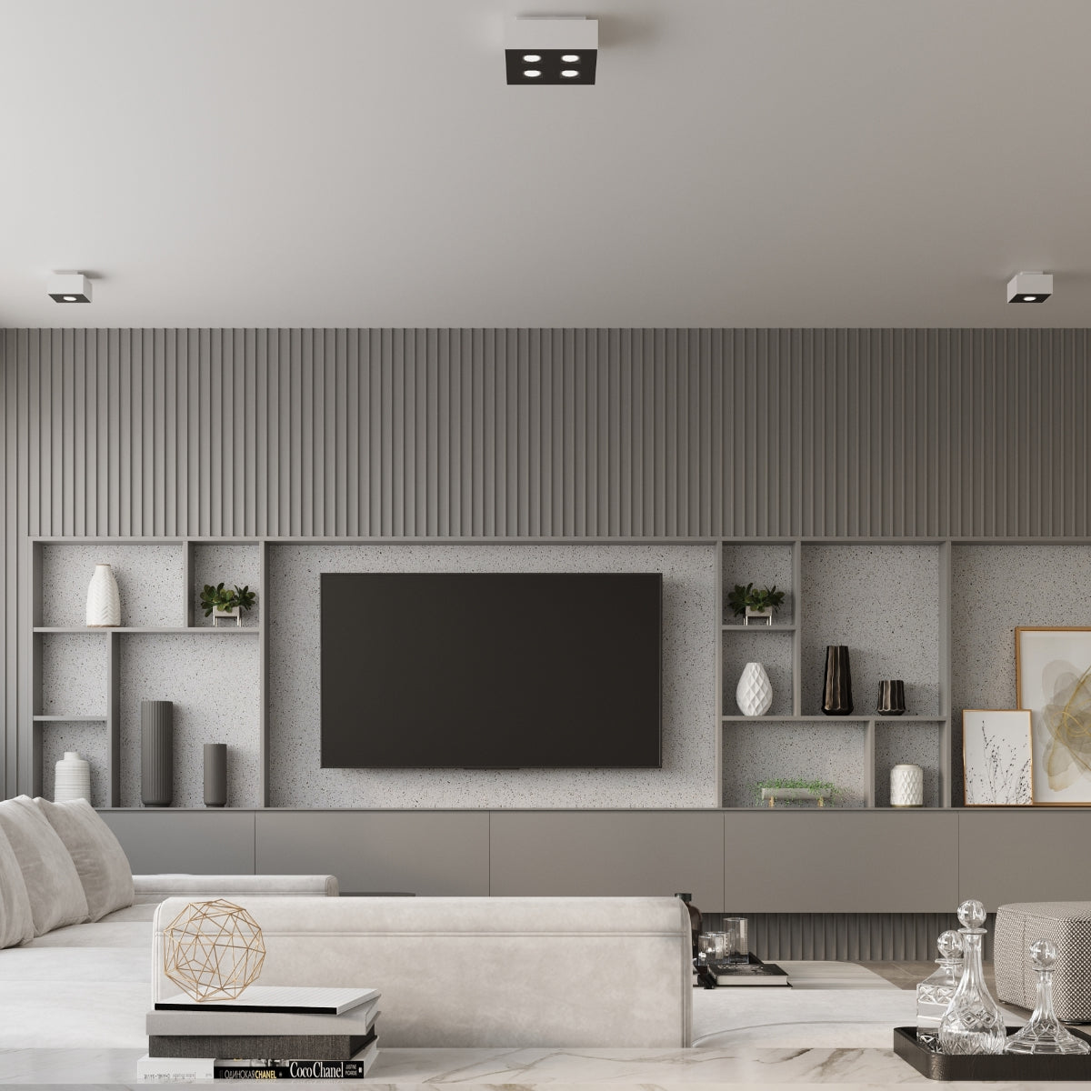 Loftslampe MONO 3 hvid - Billede 7