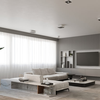 Loftslampe MONO 4 hvid - Billede 6