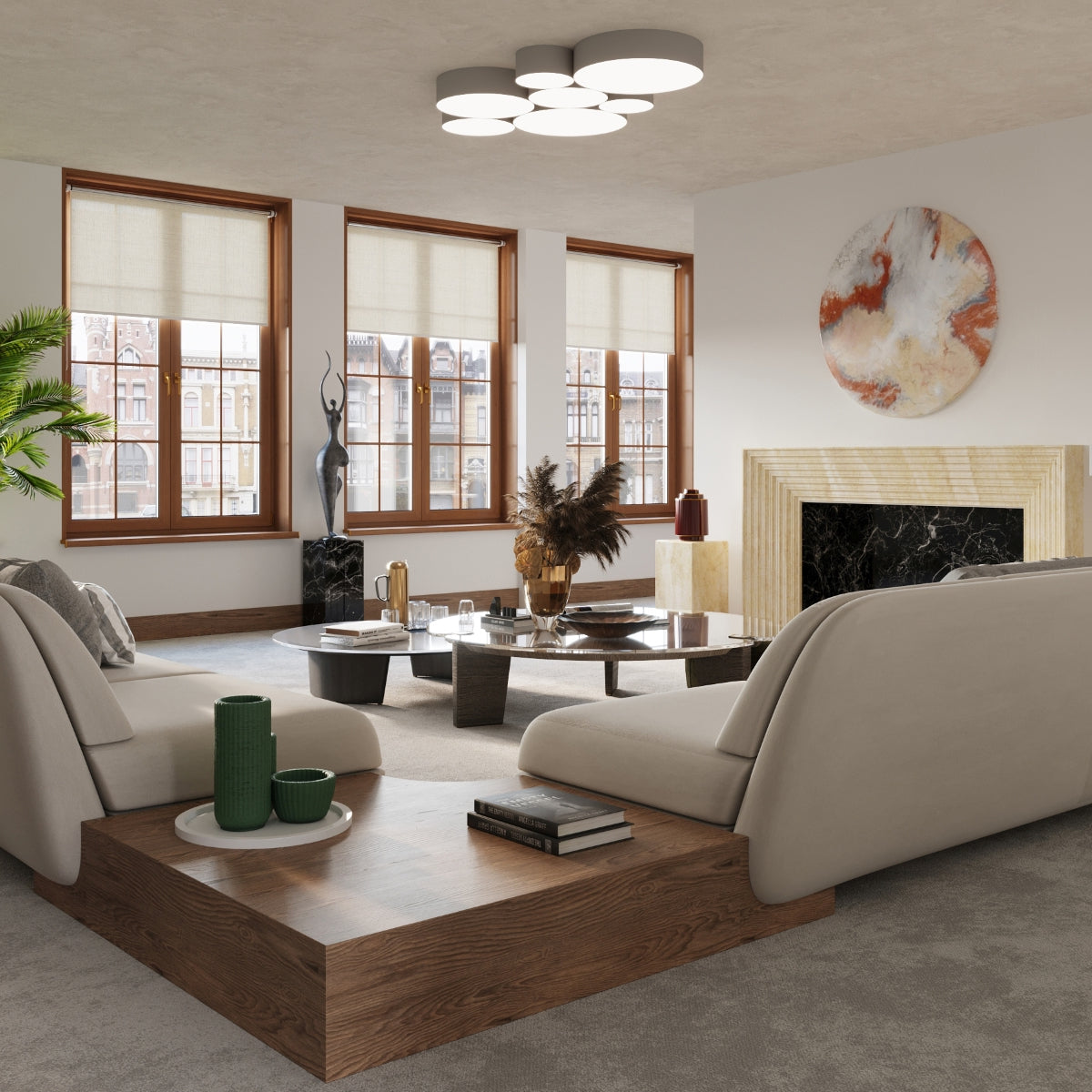 Loftslampe ARENA grå - Billede 9