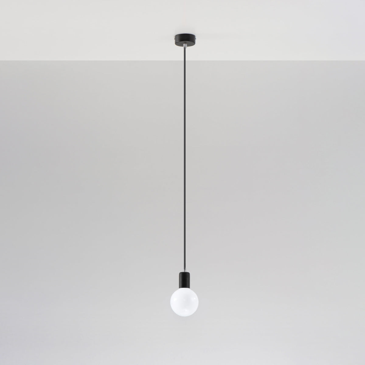 Pendellampe EDISON sort - Billede 3