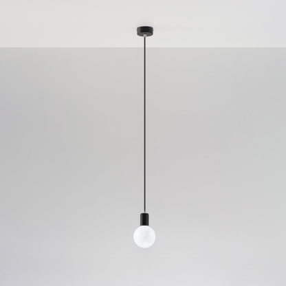 Pendellampe EDISON sort - Billede 3