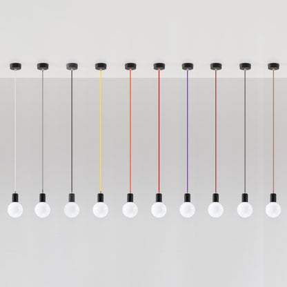 Pendellampe EDISON sort - Billede 4