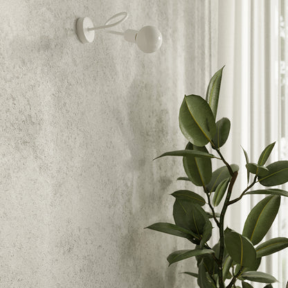 Lysekrone LOOP 5 hvid - Billede 8