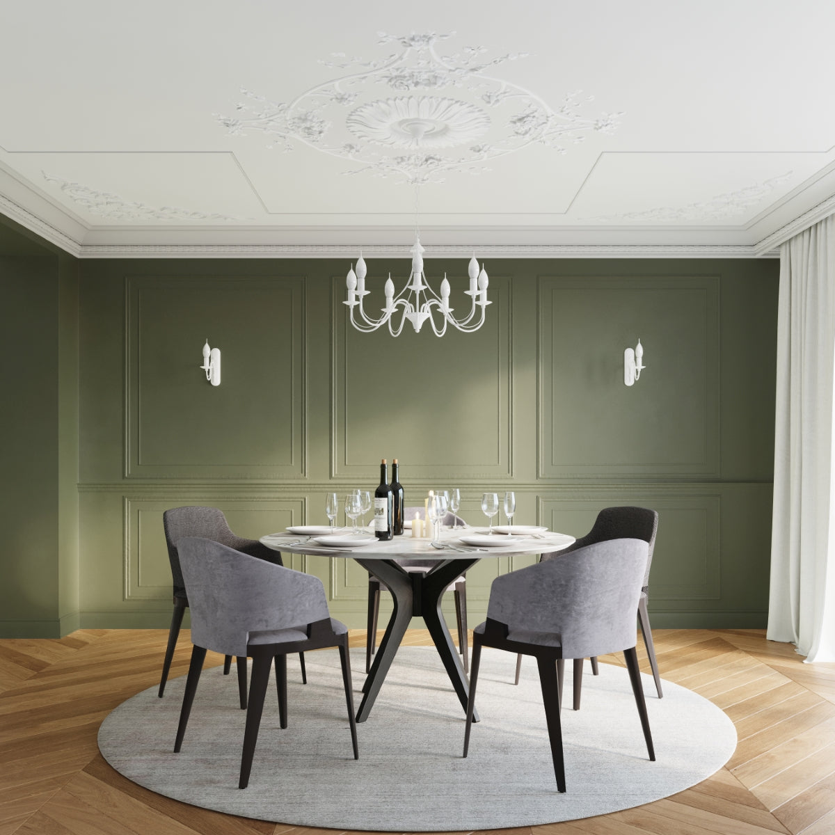 Lysekrone MINERWA 3 hvid - Billede 6