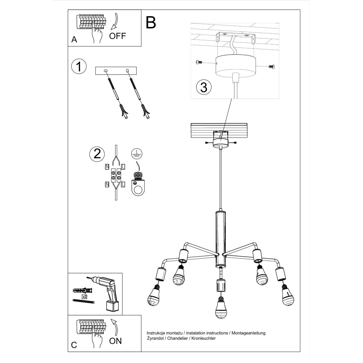 Lysekrone DUOMO 5 - Billede 5