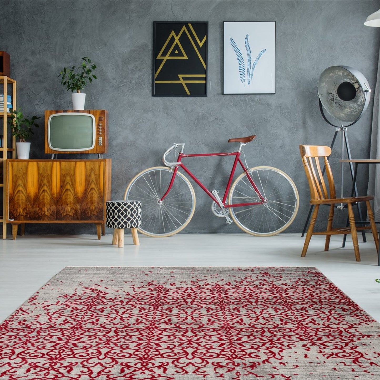 Baroque 225 Tæppe Vintage Look Med Frynser - Billede 2