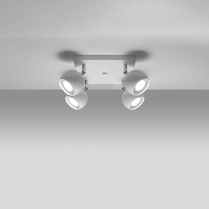Loftslampe OCULARE 4 hvid - Hovedbillede
