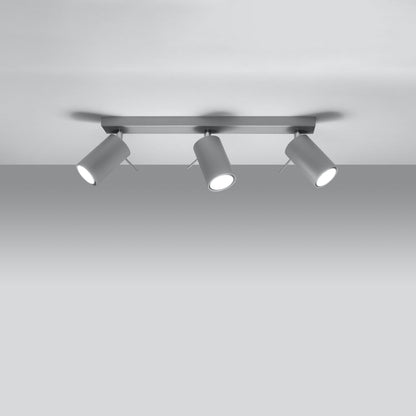 Loftslampe RING 3 grå - Hovedbillede