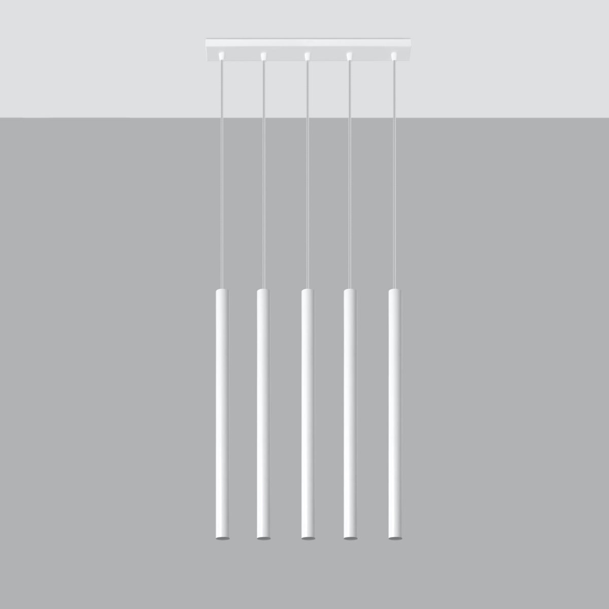 Pendellampe PASTELO 5 hvid - Billede 3