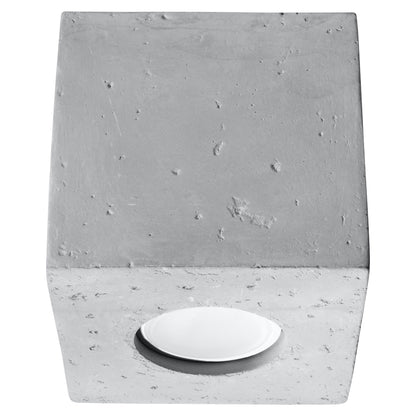 Loftslampe QUAD beton - Billede 2