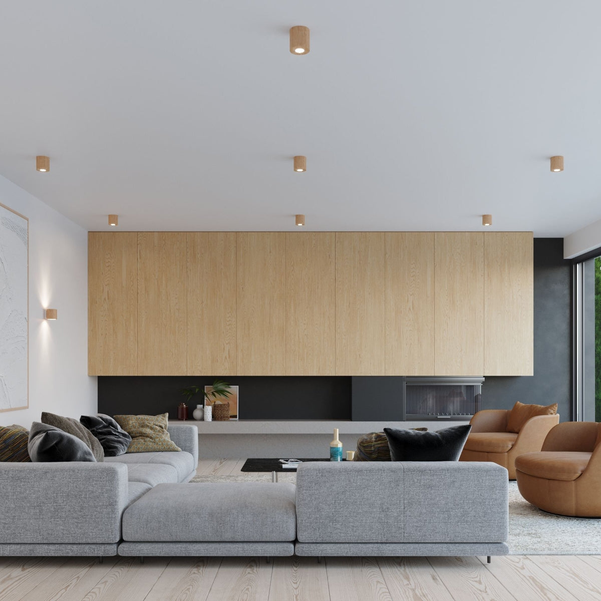 Loftslampe ORBIS naturtræ - Billede 7