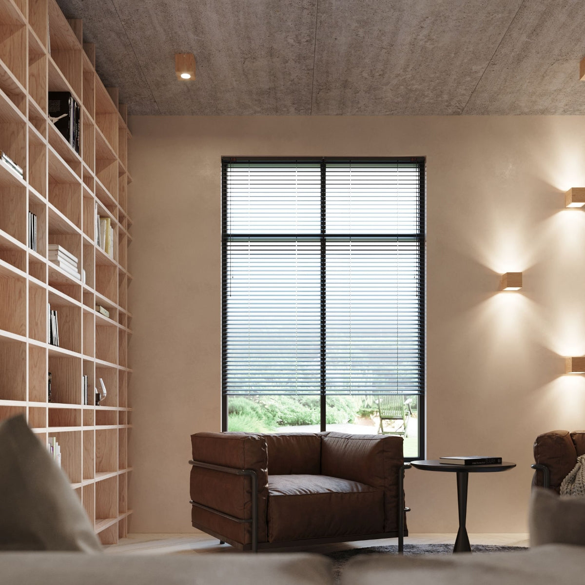 Loftlampe QUAD naturtræ - Billede 7