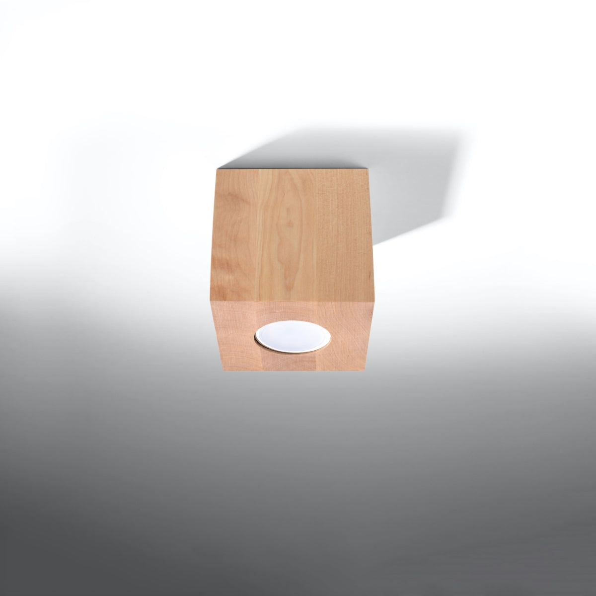 Loftlampe QUAD naturtræ - Billede 3