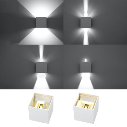 Væglampe LUCA LED IP54 hvid - Billede 7