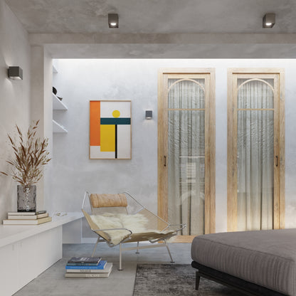 Loftlampe QUAD 1 antracit - Billede 7