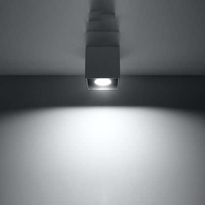 Loftlampe QUAD 1 antracit - Hovedbillede