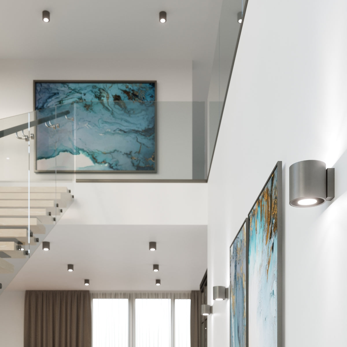 Loftslampe ORBIS 1 antracit - Billede 8