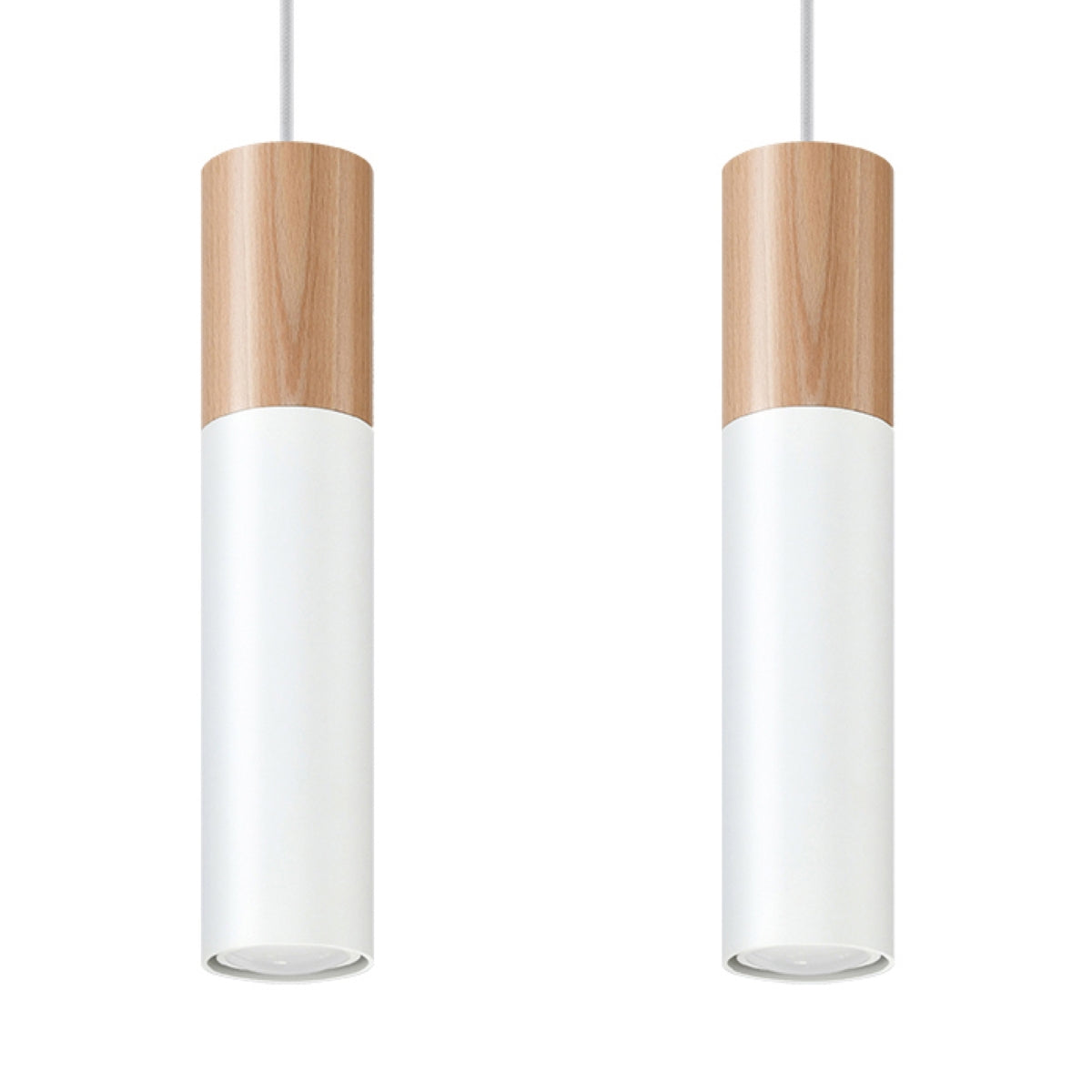 Pendel lampe PABLO 2 hvid - Billede 2