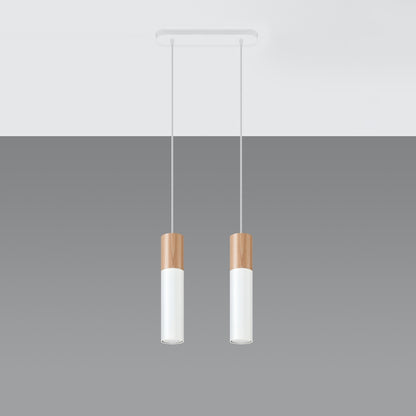 Pendel lampe PABLO 2 hvid - Billede 3
