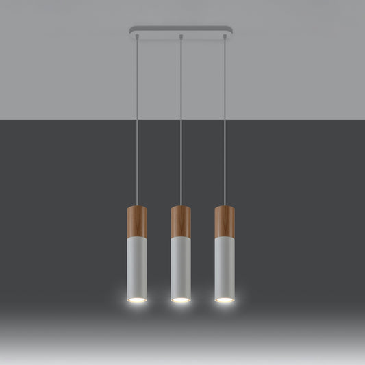 Pendel lampe PABLO 3 hvid - Hovedbillede