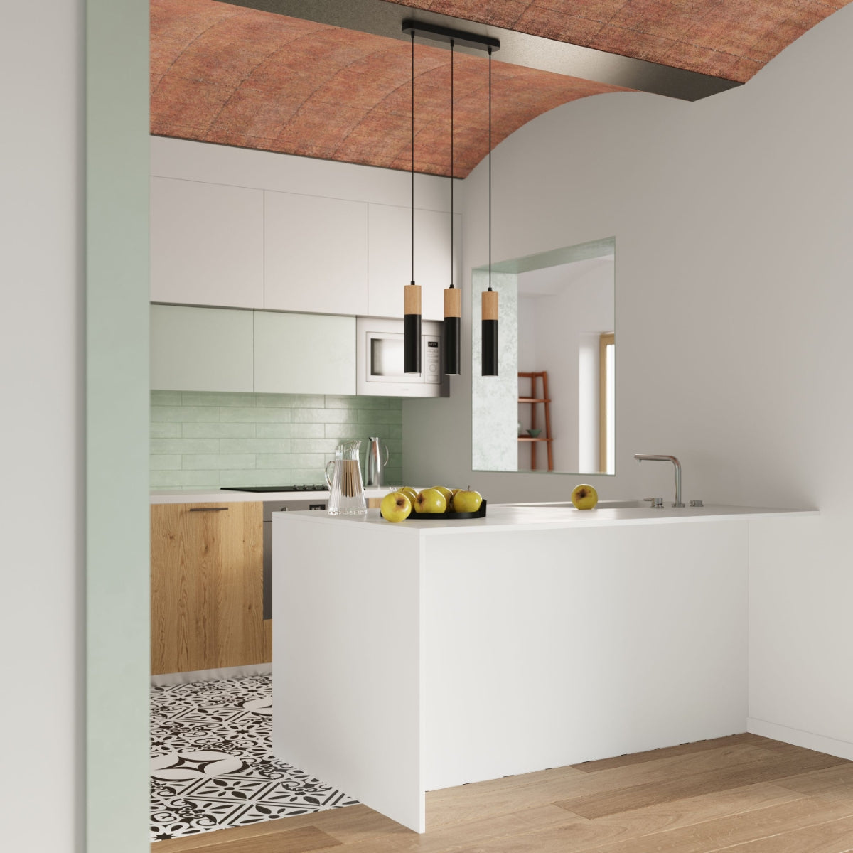 Pendel lampe PABLO sort - Billede 7