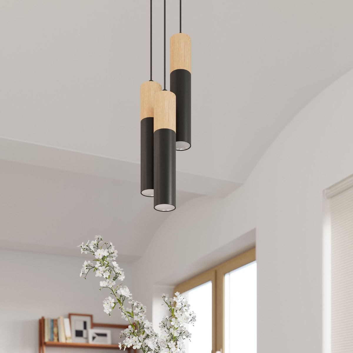 Pendel lampe PABLO sort - Billede 8