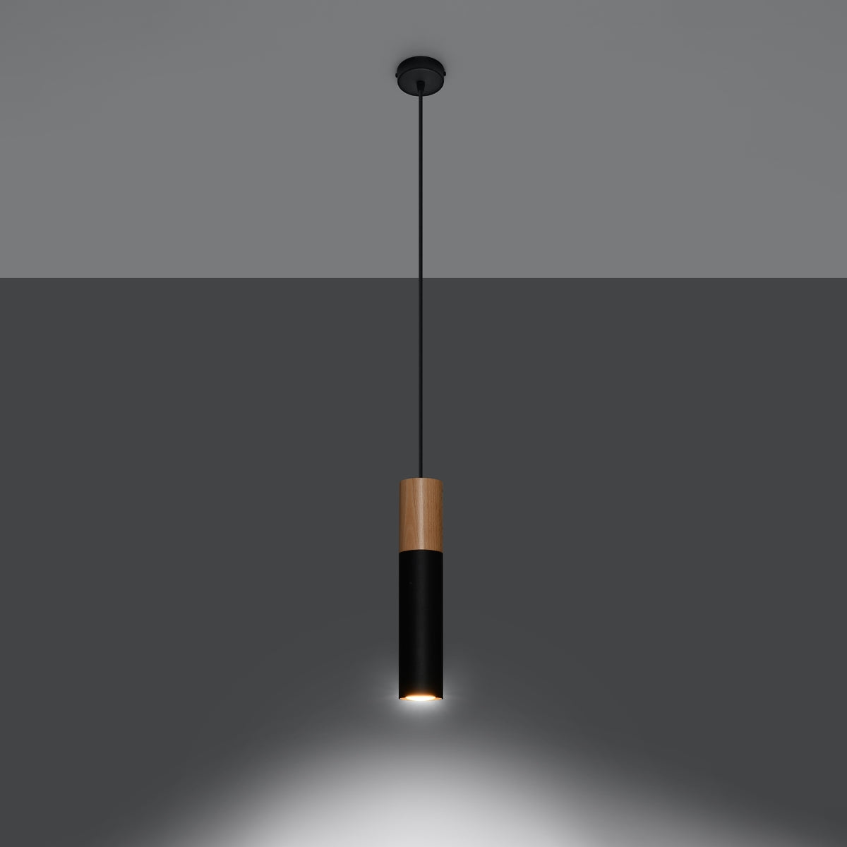 Pendel lampe PABLO sort - Hovedbillede