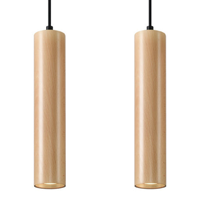 Pendellampe LINO 2 træ - Billede 2