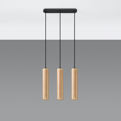 Pendellampe LINO 3 træ - Billede 3