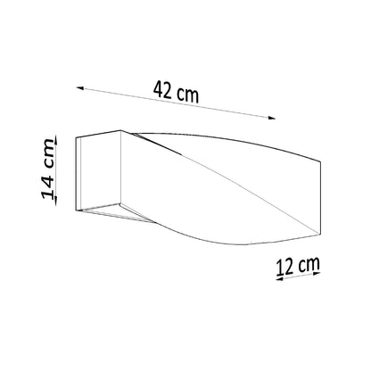 Væglampe SIGMA beton - Billede 4