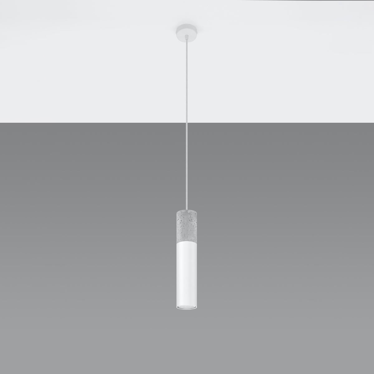 Pendellampe BORGIO 1 hvid - Billede 3