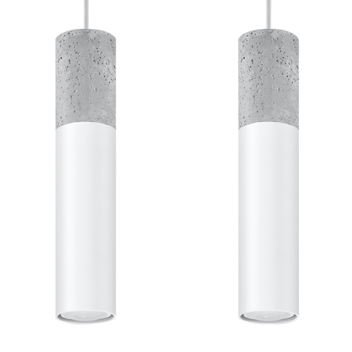 Pendellampe BORGIO 2 hvid - Billede 2