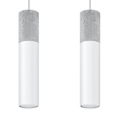 Pendellampe BORGIO 2 hvid - Billede 2