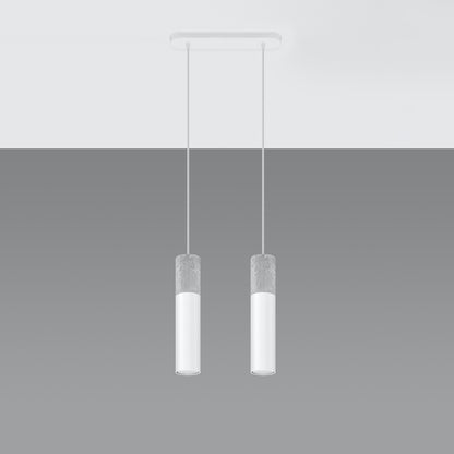 Pendellampe BORGIO 2 hvid - Billede 3
