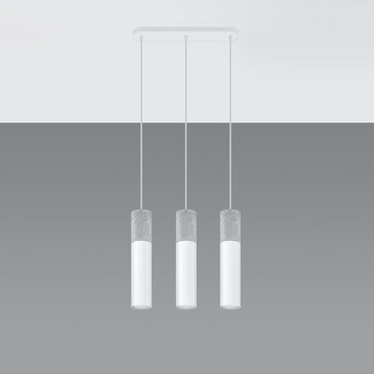 Pendellampe BORGIO 3L hvid - Billede 3
