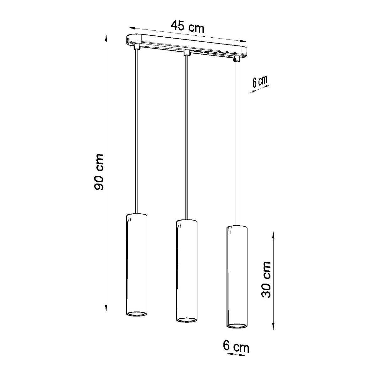 Pendellampe LUVO 3L - Billede 4