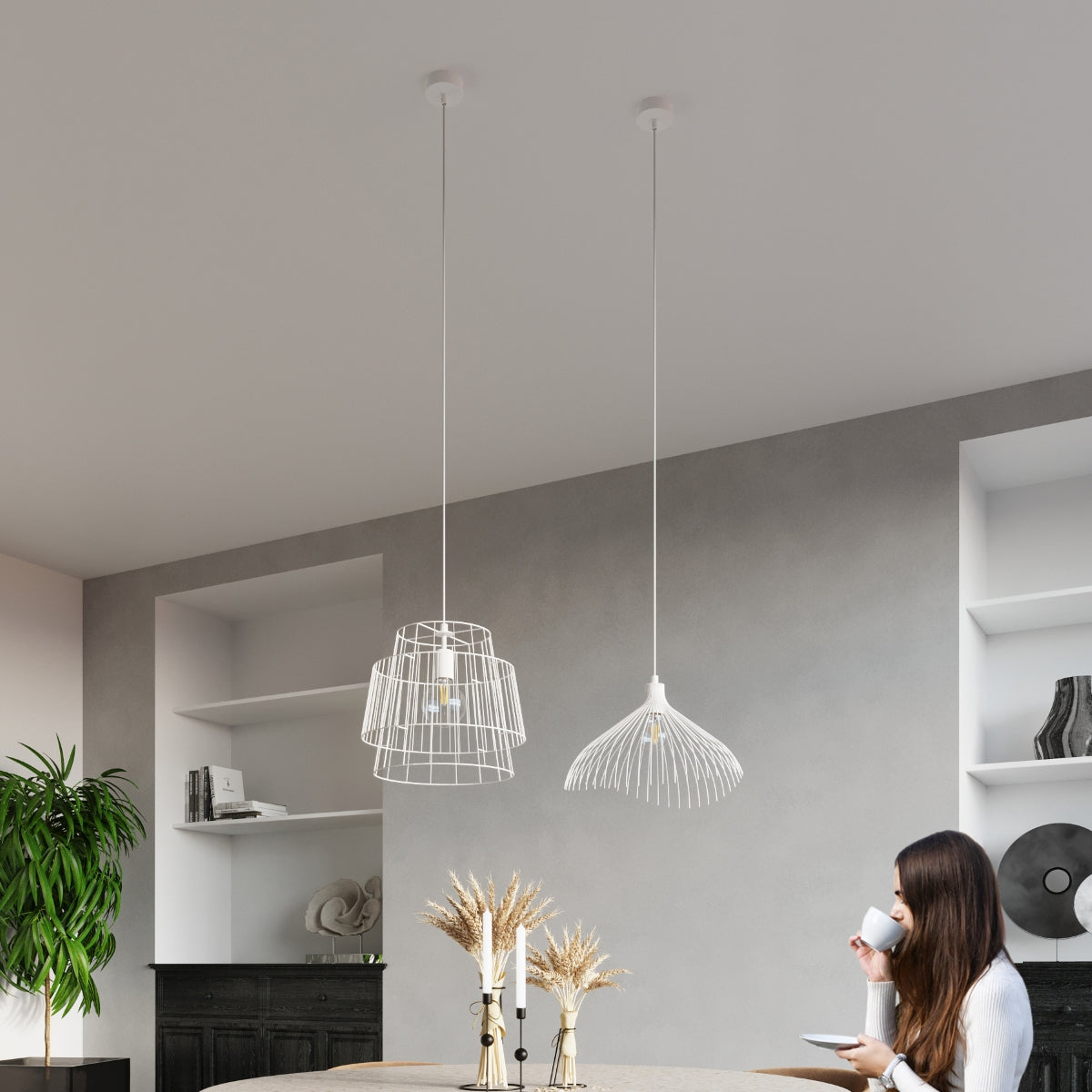 Pendellampe UMB hvid - Billede 7