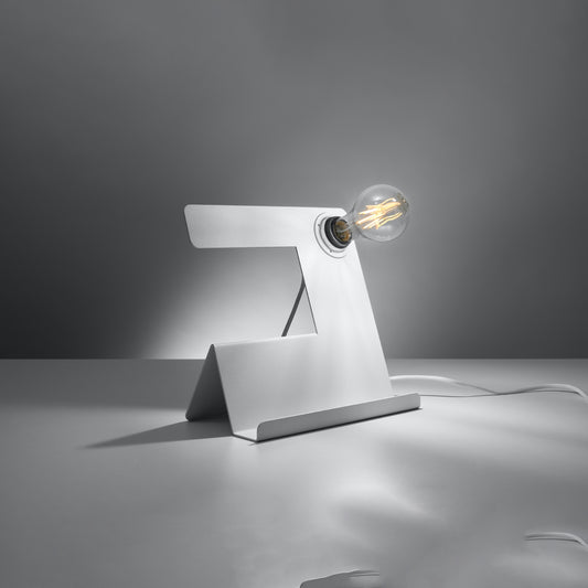 Bordlampe INCLINE hvid - Hovedbillede